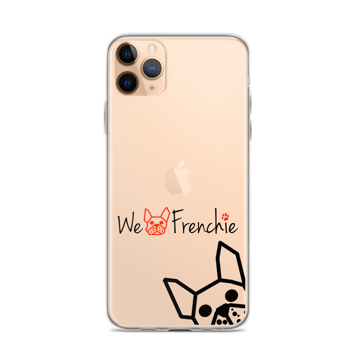 OG Frenchie Head iPhone® Clear Case