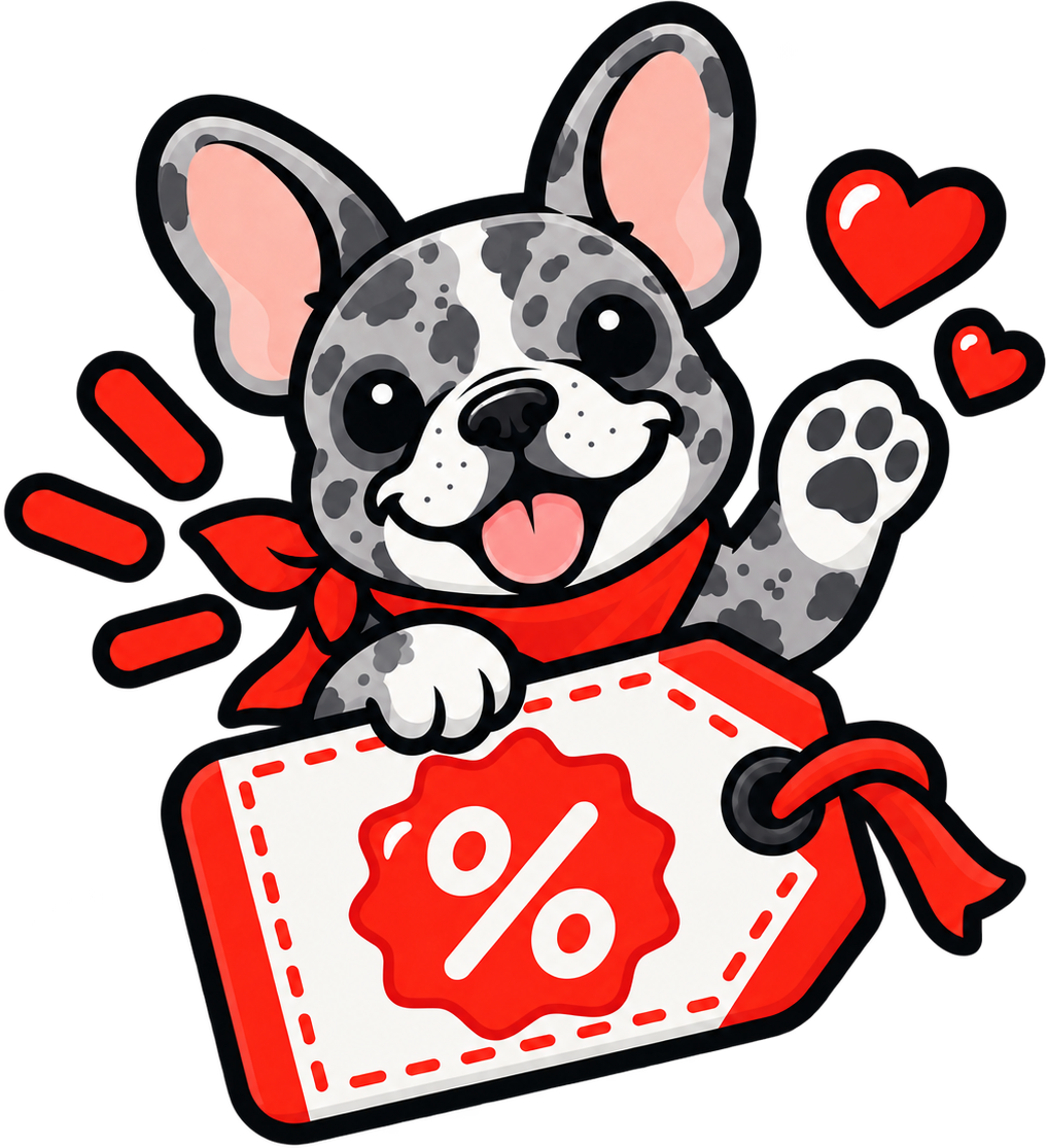 London the French Bulldog with exclusive offer tag